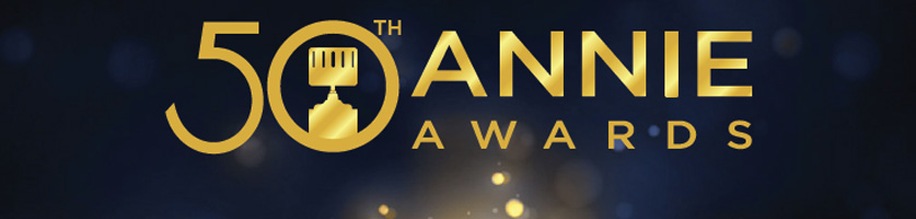 50th Annie Awards logo