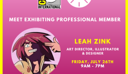 MEET OUR EXHIBITING ARTISTS AT SDCC – Leah Zink