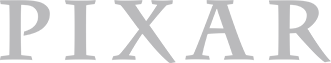 Pixar logo in gray